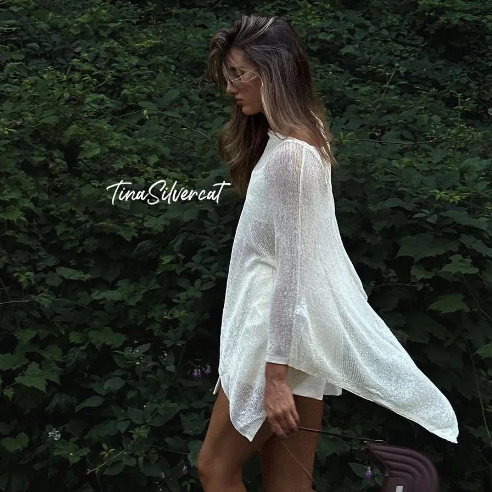 BLOGGER'S FAVE! Zara Fine Knit Cape NWT_9